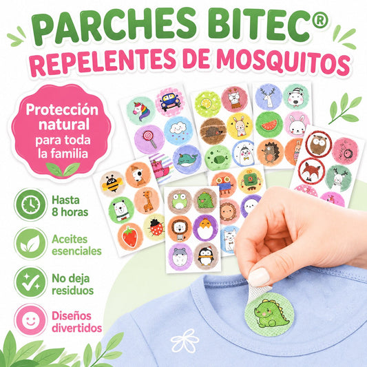 Stickers Repelentes de mosquitos Bitec®