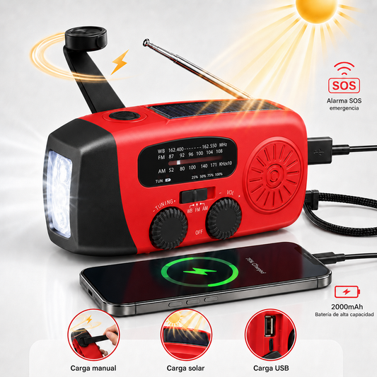 Radio de emergencias Powerson®