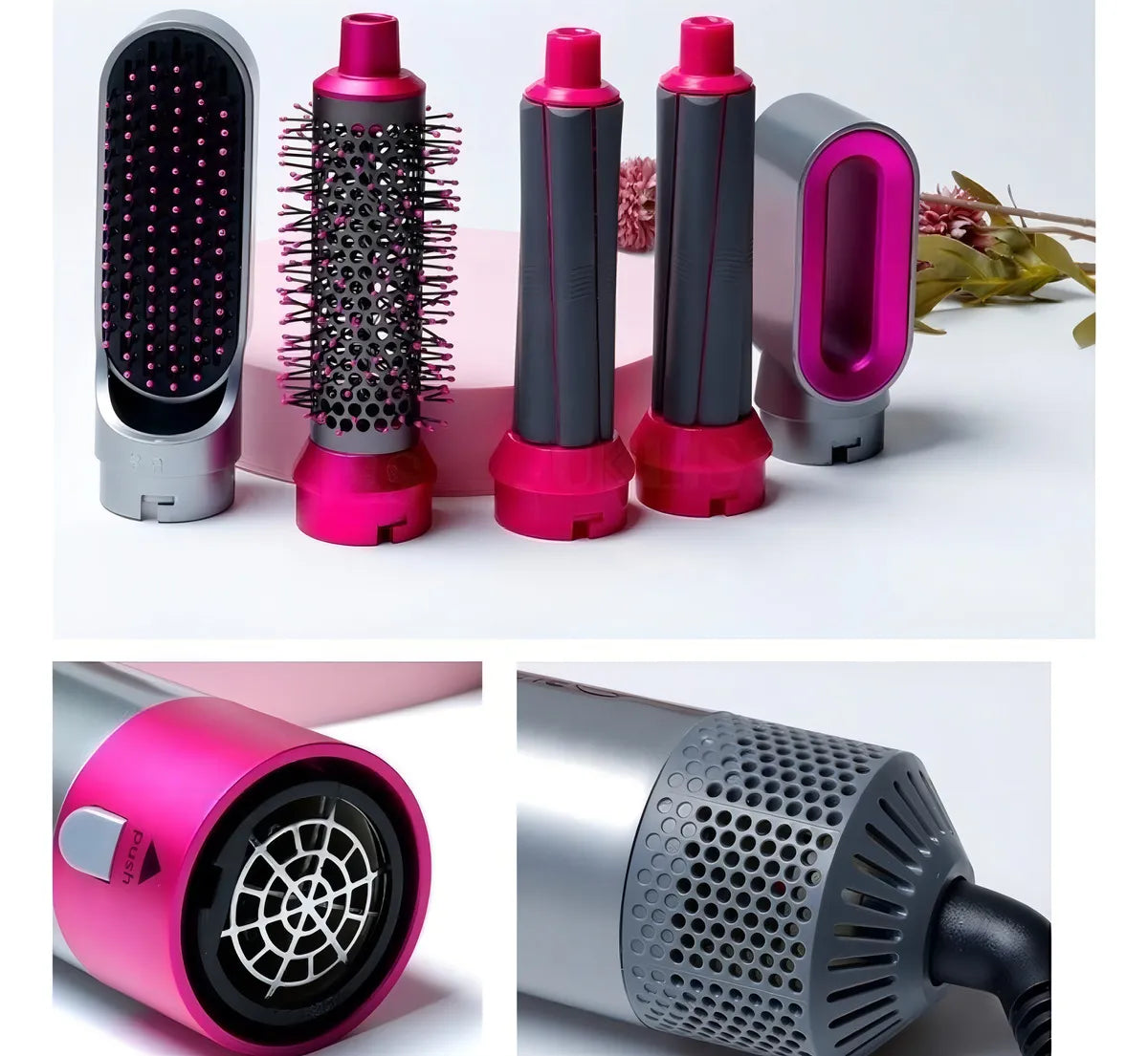 AirStyler™ 5 em 1 Escova Secadora Elétrica